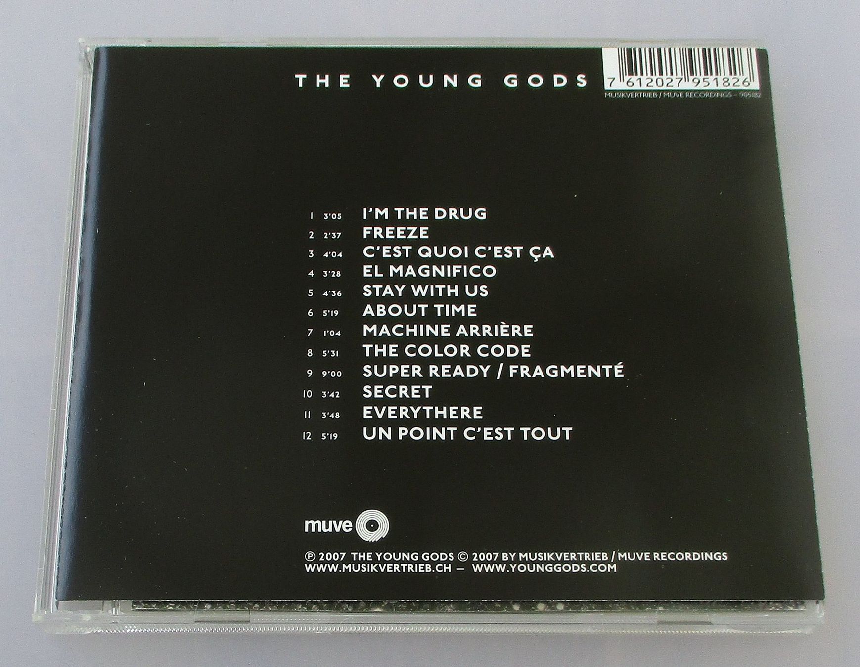 CDs: THE YOUNG GODS - Super Ready / Fragmenté – Gebraucht aus Wattwil von Muriel11 1