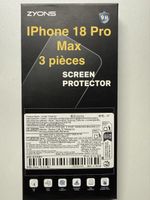 Protection écran  pour IPhone 18 Pro Max 3 pièces neuf 