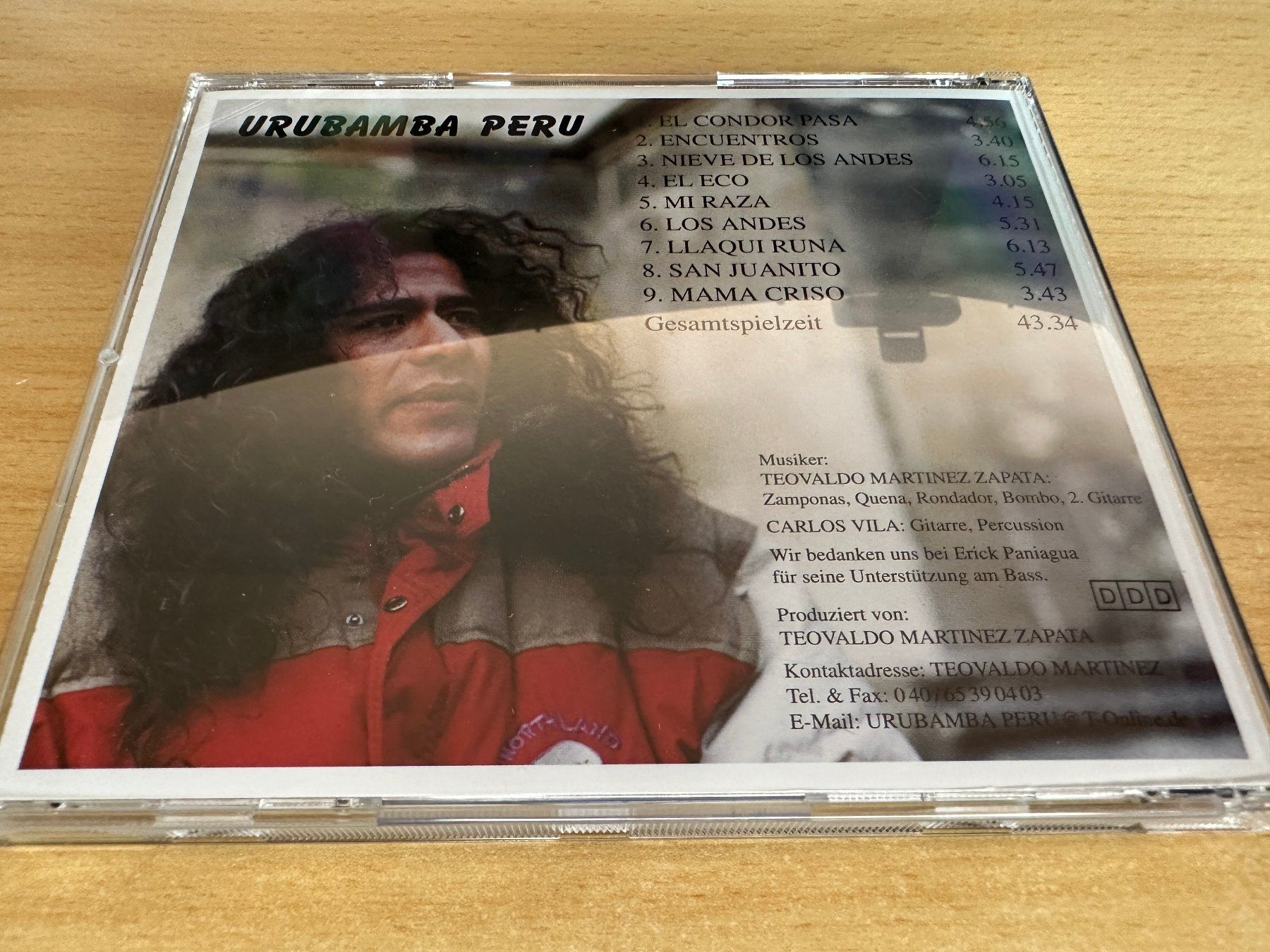 CD: Urubamba Peru – Urubamba Peru – Usato da Rikon im Tösstal venduto da Alpenmutz 1