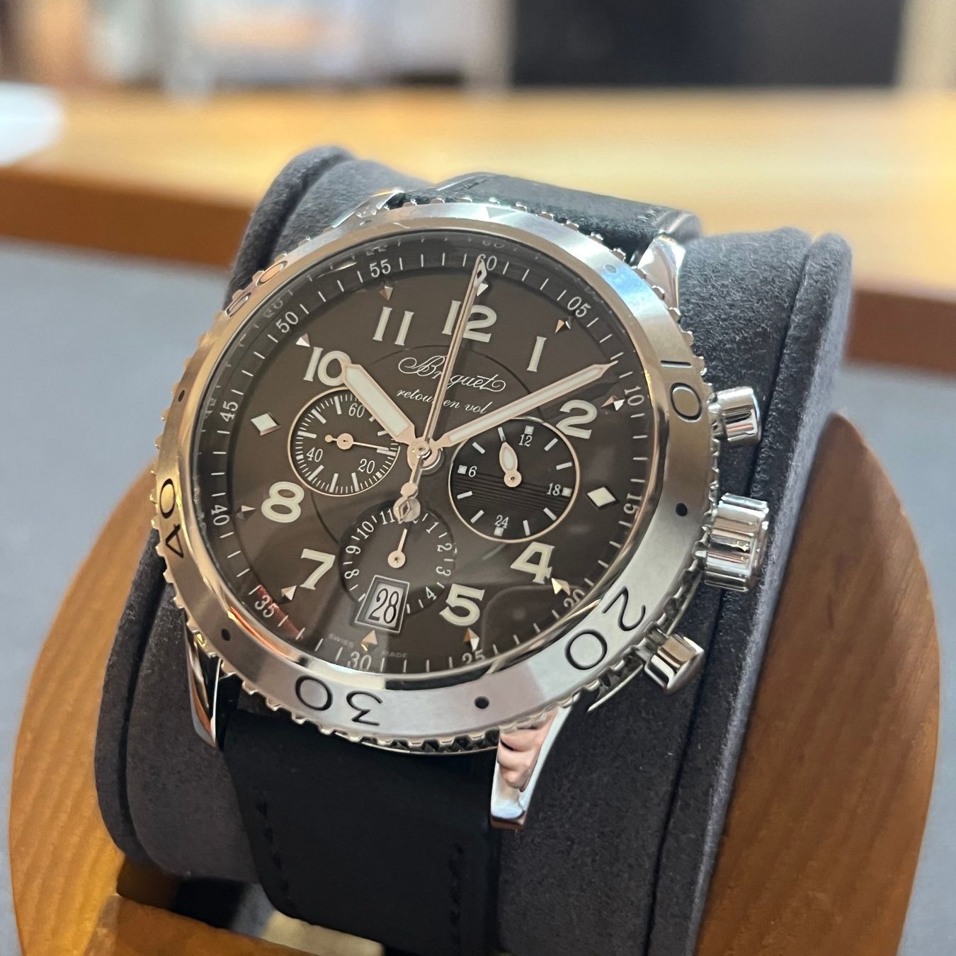 Breguet Orologi: Breguet Type XXI Chronograph Flyback 3810ST/92/9ZU – Usato da Carouge GE venduto da Watchaser 2