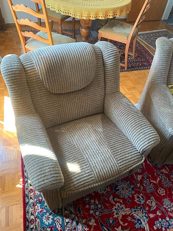 Sofas: Divano, due poltrone, tavolino – Gebraucht aus Villa Luganese von Stefor_7 3