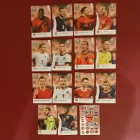 EURO 2020 Panini Coca Cola Set14+IMPOSSIBLE Stikers  Hartbac