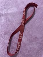 Gürtel Levi's Stoff rot neu