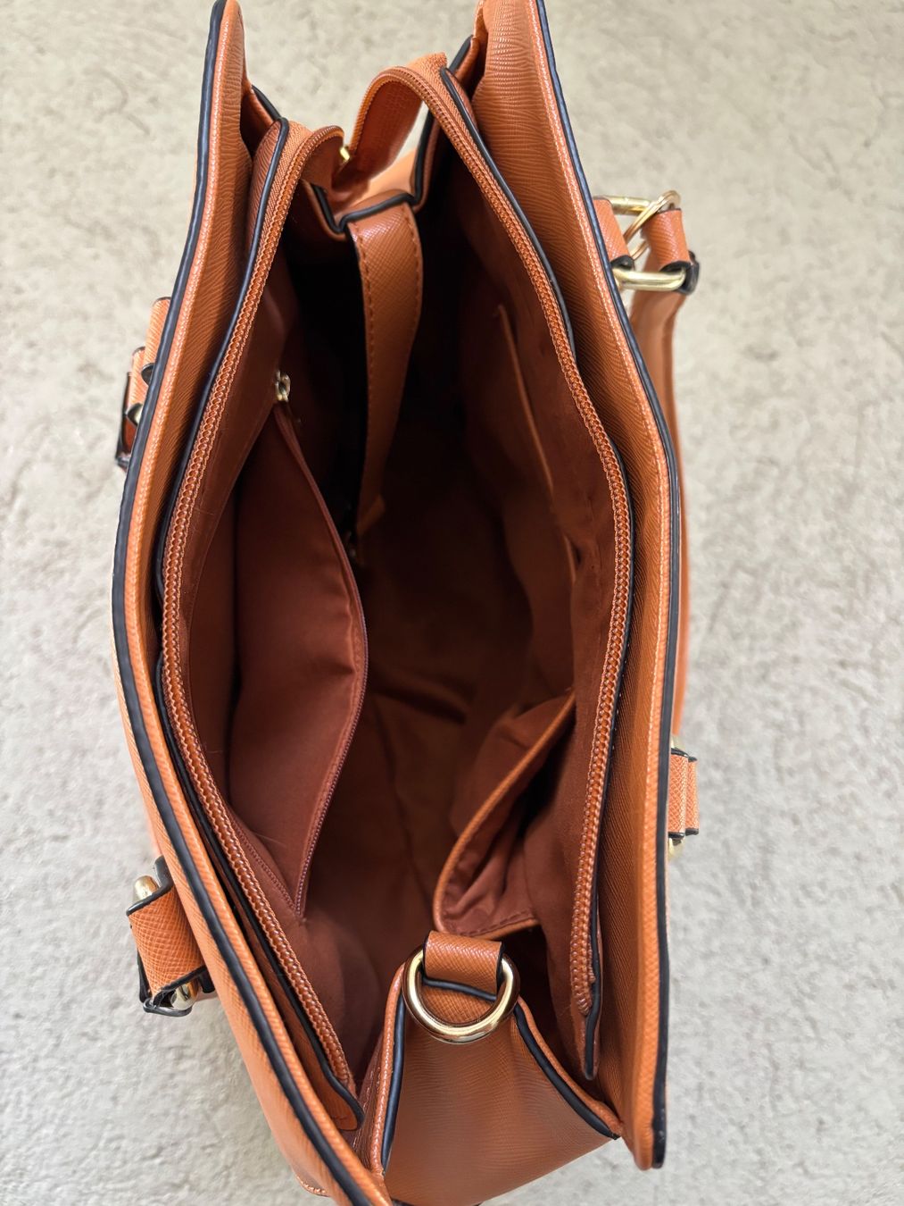 Borse da donna: Sansibar Handtasche Braun/Schwarz-Weiss – Usato da Sonterswil venduto da VD-Service 5