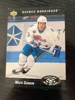 Mats Sundin Quebec Nordiques Toronto Maple Leafs
