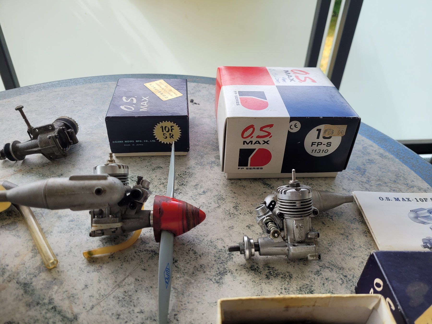 Modellismo RC: Lot OS Max Motoren, zum herrichten, oder Ersatzteile – Difettoso da Winterthur venduto da testi67 9