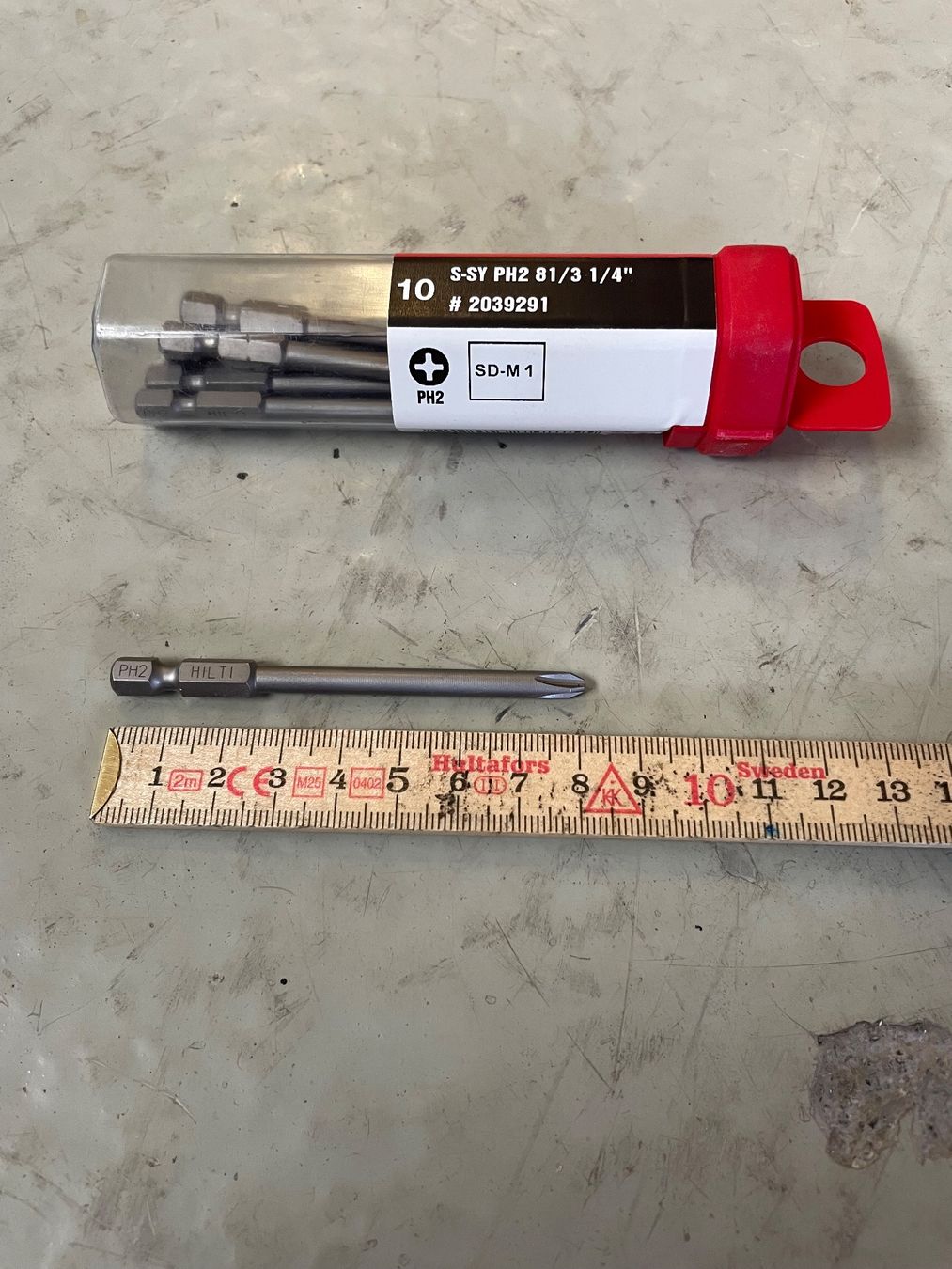 Hilti Tutti gli attrezzi: HILTI SCHRAUBENDREHERKLINGE S-SY B – Usato da Balgach venduto da Mize78 1