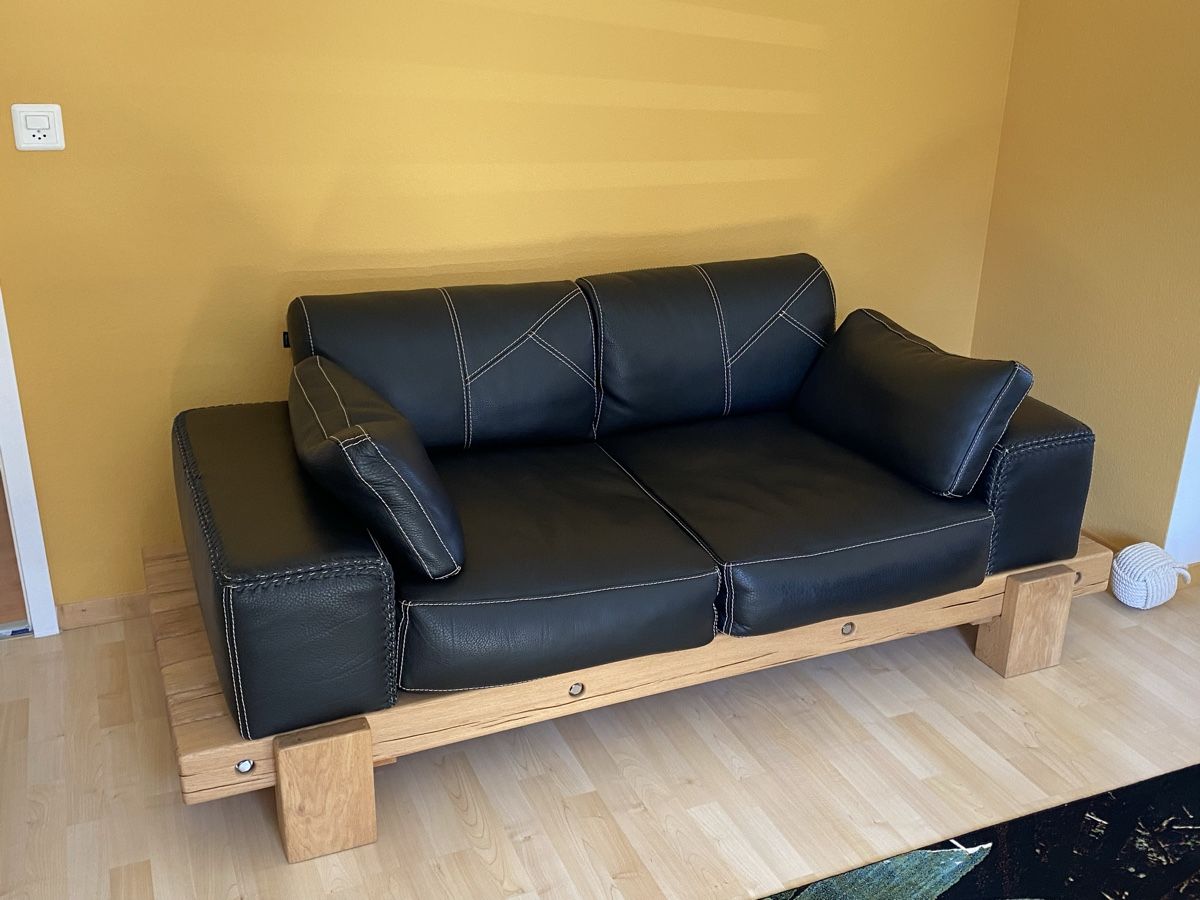 Divani: Massivholz, 2er Sofa, Sumpfeiche – Usato da Thun venduto da LukiLanz