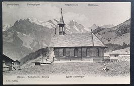 Mürren - Katholische Kirche 1911