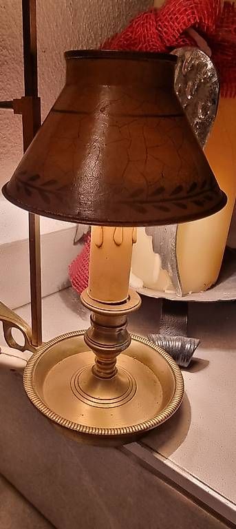 Lampade: Orginale, Antike Bouillotte Tischlampe – Usato da Kaufdorf venduto da Nati-Nati 2