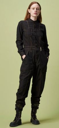 Combinaison High Use jean surteint marron cuivré, taille 34