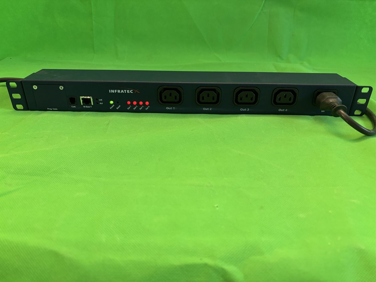 Stromzufuhr: Infratec Power Module IP 4 Port PDU  IP Remote Control – Gebraucht aus Kilchberg ZH von bionicdog