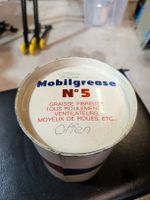 Original Mobilgrease No. 5 Fettdose 1 kg – Vintage Mobil Oil