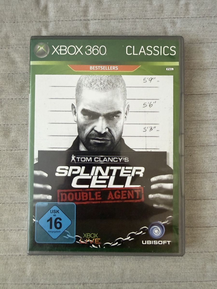 Microsoft Jeux: Tom Clancy's Splinter Cell Double Agent (Classics) Xbox 360 – D'occasion à Thunstetten par Virus_33