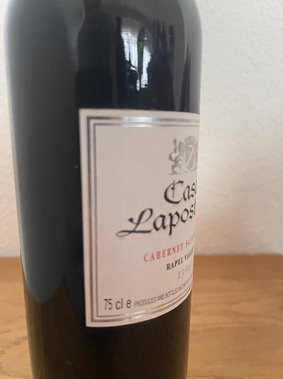 Wein: Wein - Casa Lapostolle Cabernet Sauvignon - 1996 – Neu (gemäss Beschreibung) aus Triesen von Chevalley 2
