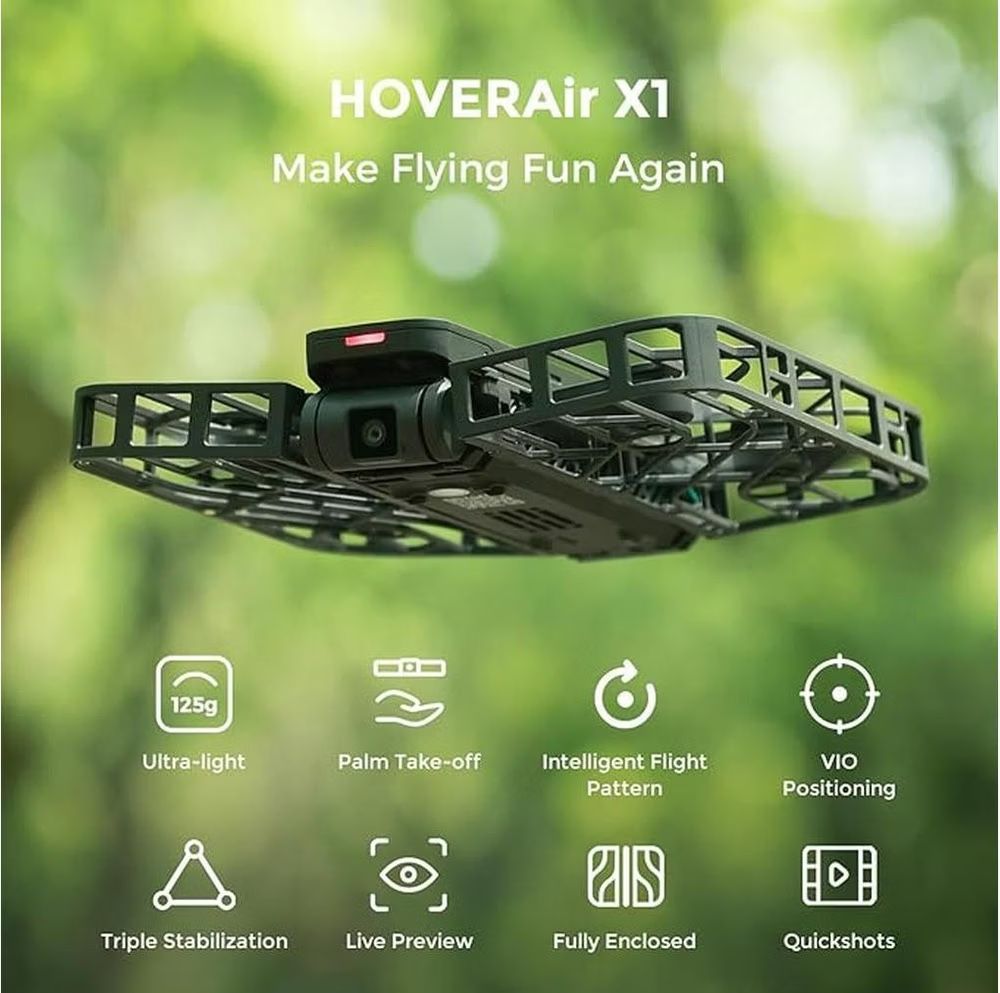 Modellismo RC: HoverAir X1 mit 3 Akkus und Garantie – Usato da Aarburg venduto da fred_RM5 2