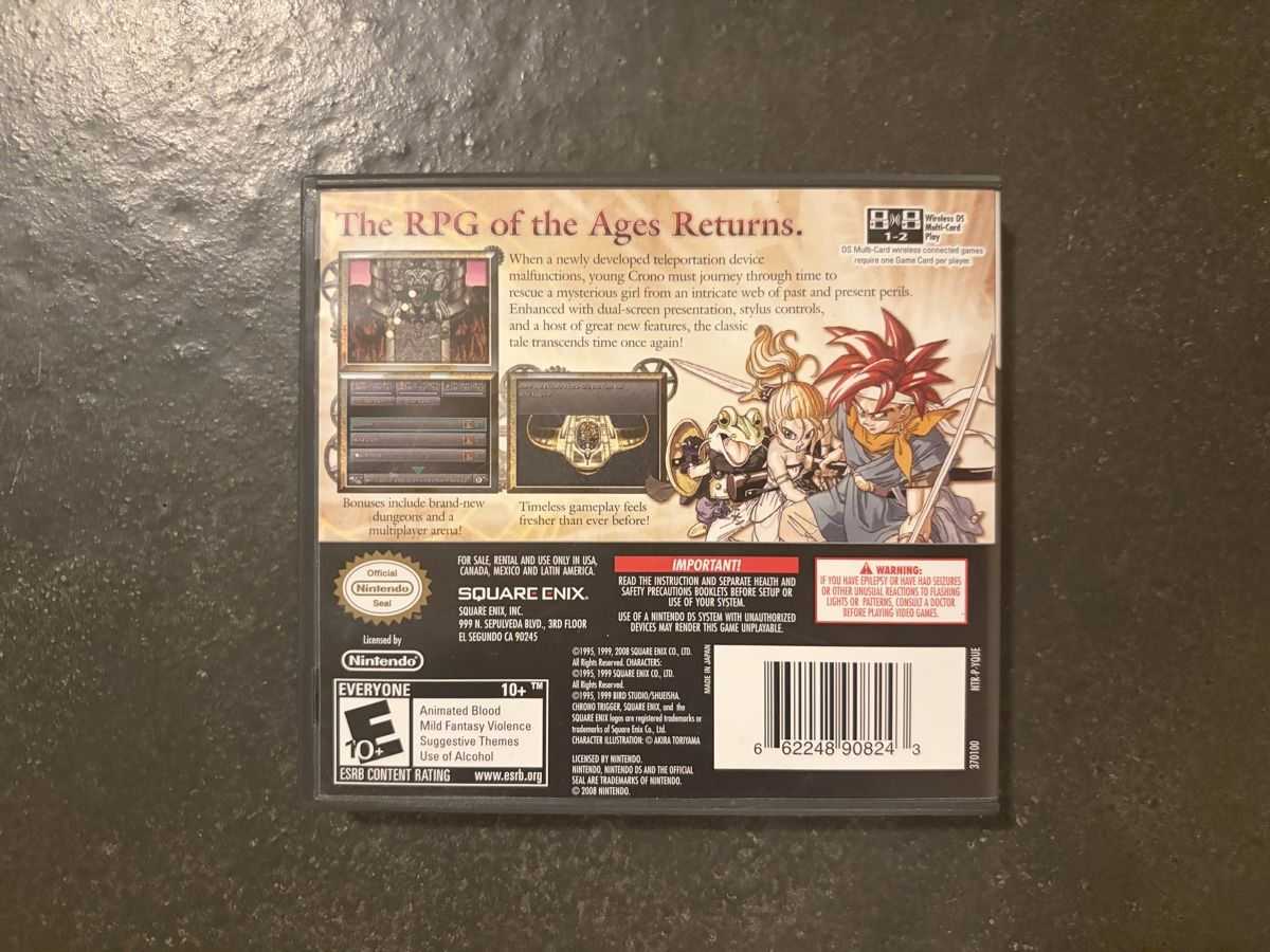 Nintendo Spiele: Chrono Trigger Nintendo DS  – Gebraucht aus Susch von Ascaso 1