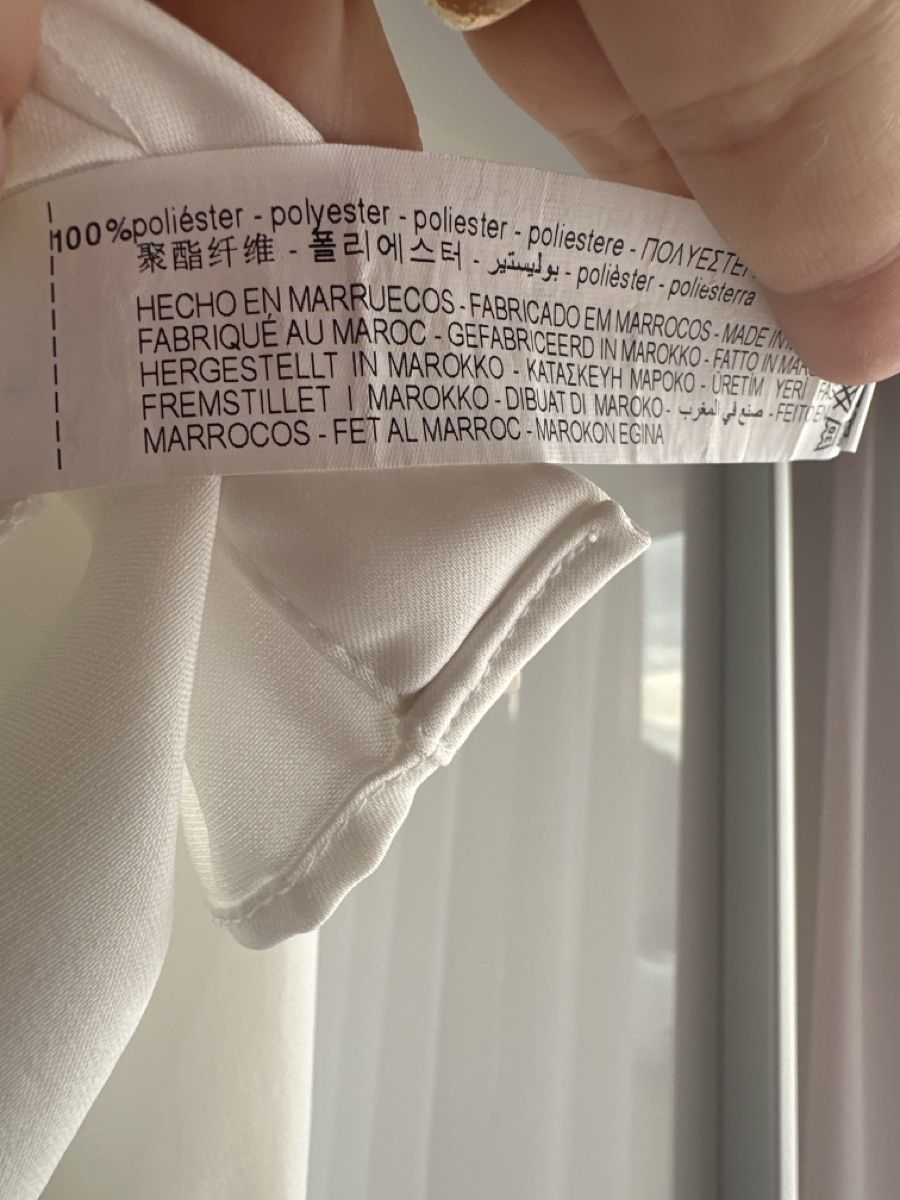 Zara Camicette: Zara weisse Bluse mit Rüschchen Grösse XS – Usato da Buchs AG venduto da Dasmusstduhaben 2