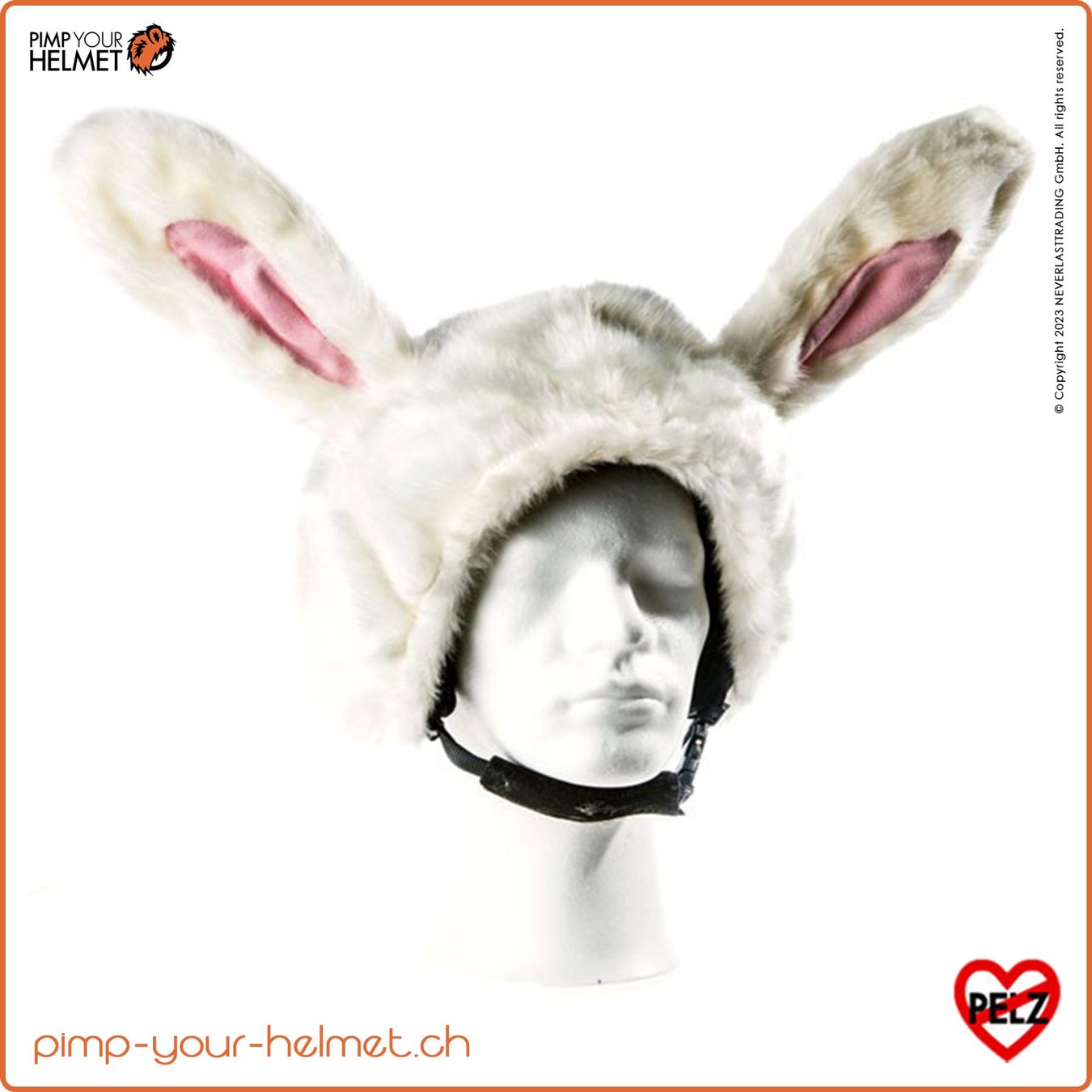 Casques: Helmüberzug "Schneehase" für Kinder – D'occasion à Uster par NEVERLASTTRADING 4