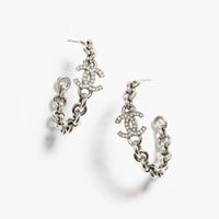 Chanel Hoop Earrings