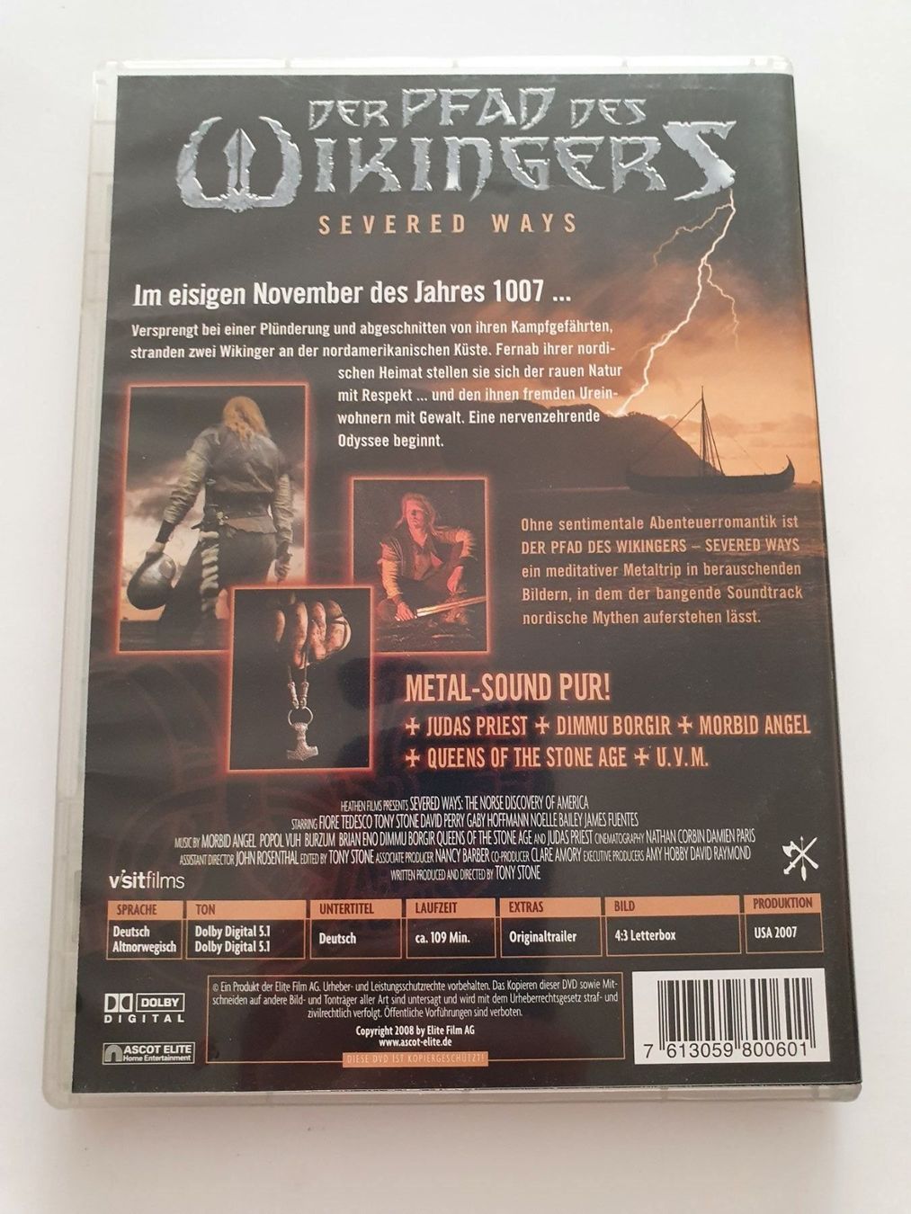 Tutti i DVDs: Der Pfad des Wikingers - severed ways – Usato da Oberdorf BL venduto da BaldenEagle 1