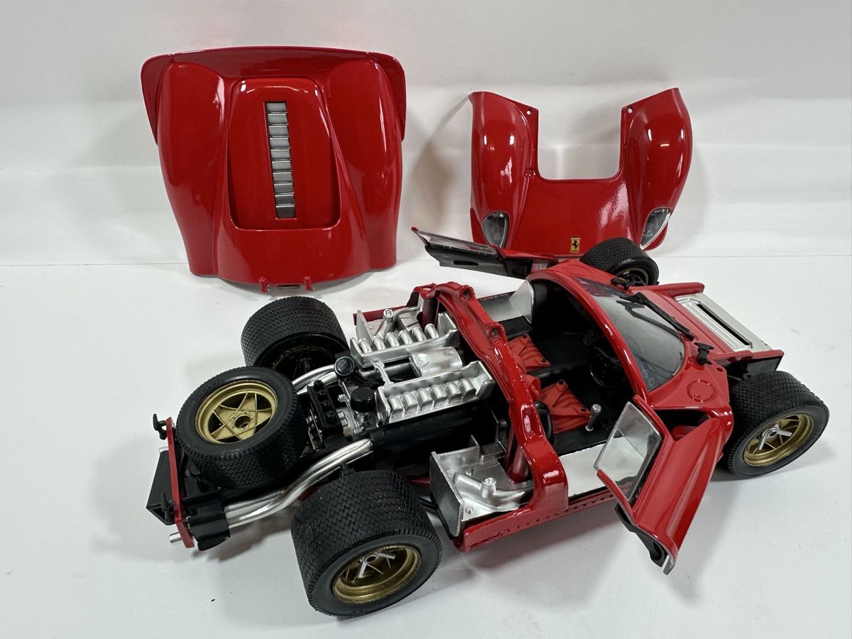 Jouef Modellini d'auto: Ferrari 330 P4 1:18, rot, JOUEF EVOLUTION – Nuovo (secondo la descrizione) da Zofingen venduto da rf9_x2xt 5