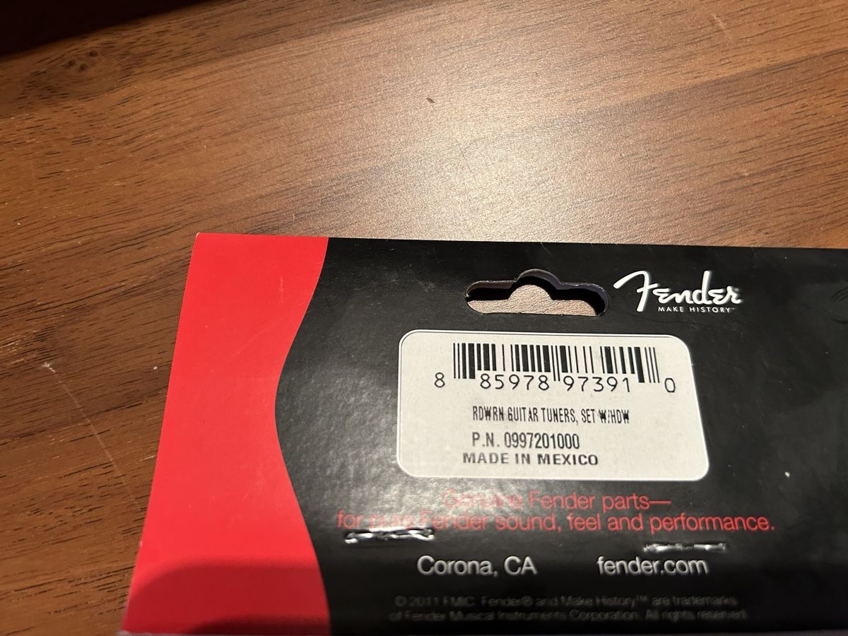 Fender Musikinstrumente: Fender Vintage Tuners – Gebraucht aus Zürich von  2