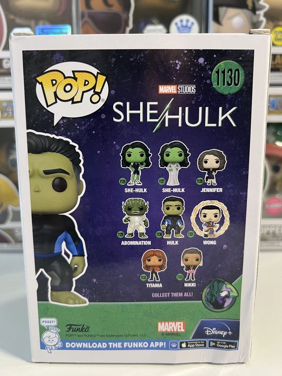 Funko Pop Marvel Avengers Endgame - Hulk En Vinyle, Boîté Collection
