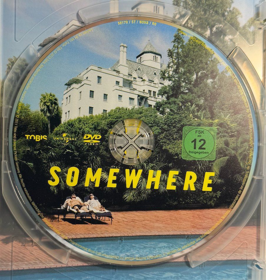 Alle DVDs: DVD SOMEWHERE - Drehbuch & Regie SOFIA COPPOLA – Gebraucht aus Wisen von gigisna 1