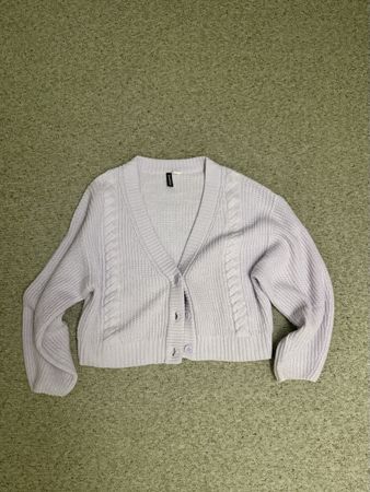H&M Cardigan, helllila