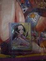One Piece Sammelkarte Boa Hancock neuwertiger Zustand