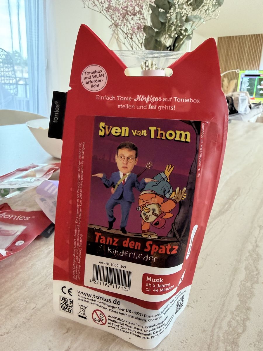 Tonies Statuette: Sven van Thom Tonie OVP – Nuovo e nell'imballaggio originale da Niederhasli venduto da Jacquelinejl 1