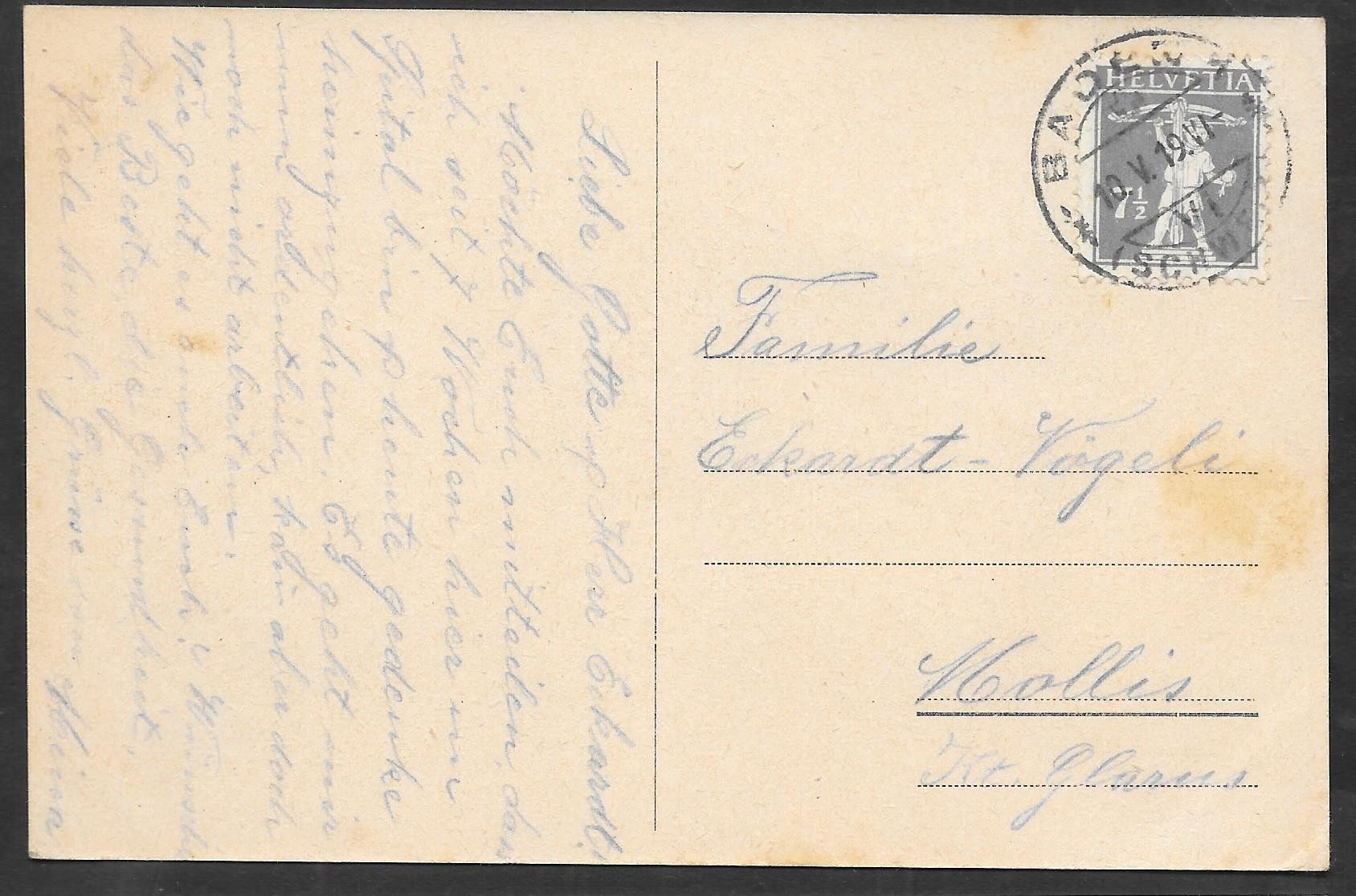 Cartoline postali: Baden Städtisches Krankenhaus – Usato da Olten venduto da clotaldi 1