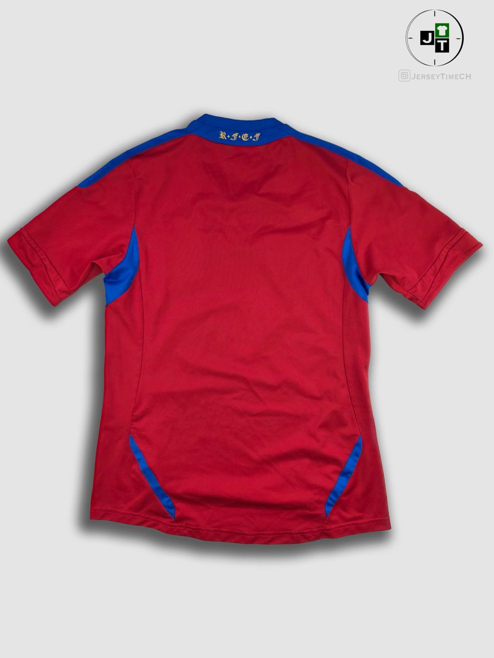 Adidas Canottiere & Pantaloni: SPANIEN 2010 TRIKOT WM-SIEGER PATCH L – Usato da Lüchingen venduto da Jersey_Time 1