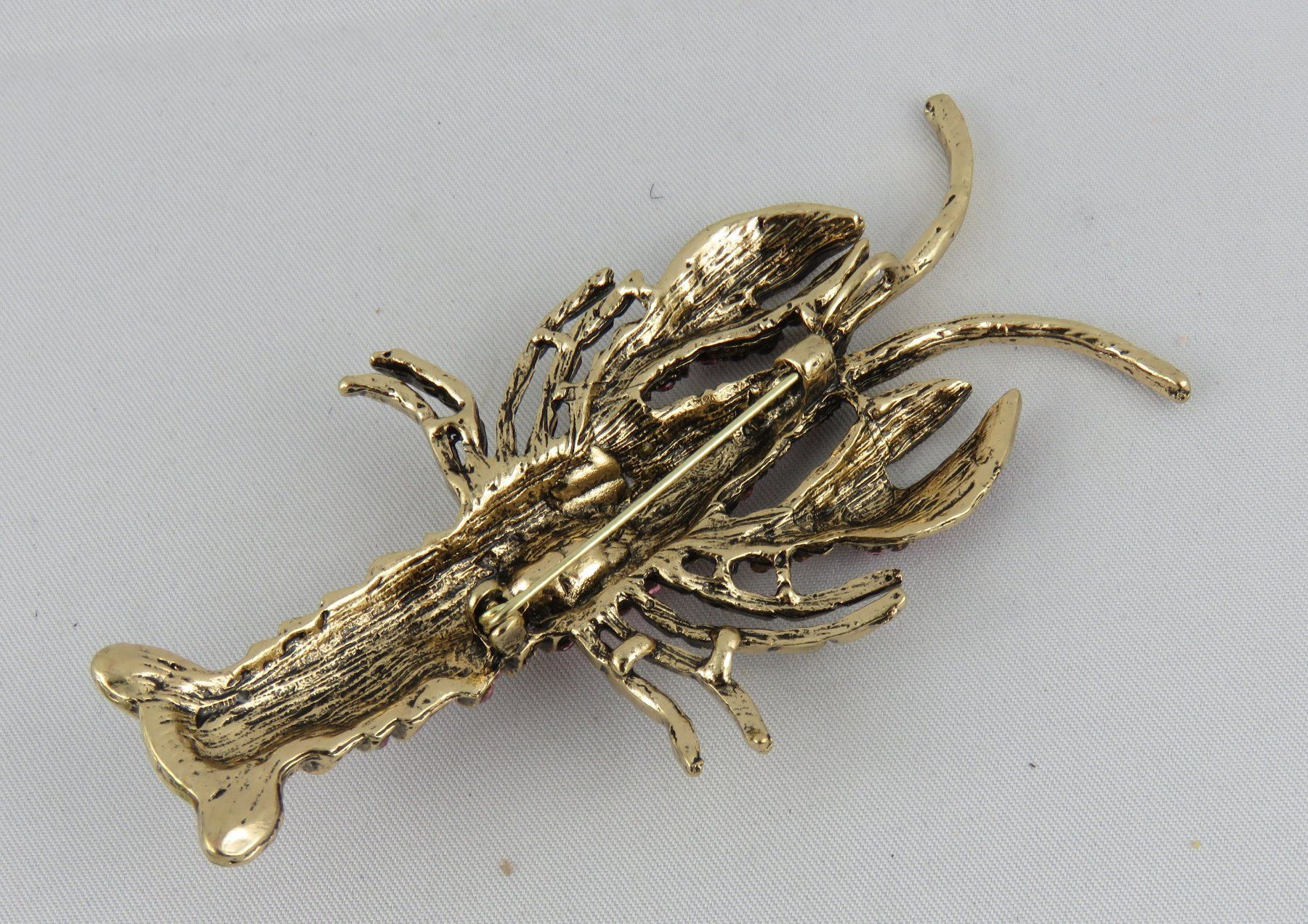 Spille & Fermagli: Brosche - HUMMER mit Glitzersteinen - 9,5x5,5cm – Nuovo e nell'imballaggio originale da Grenchen venduto da Yamahwildstar16 4