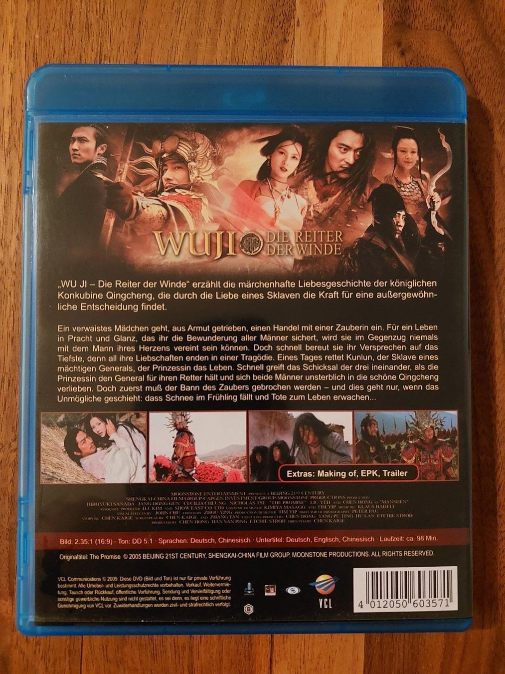 Tutti i DVDs: Blu Ray - Wu Ji Reiter des Windes – Usato da Rheinfelden venduto da FilmAuktion 1