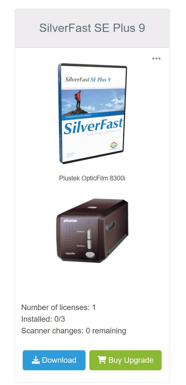 Plustek Scanner: Scanner Plustek OpticFilm 8300i SE – Usato da St-Prex venduto da lausanne3d 4