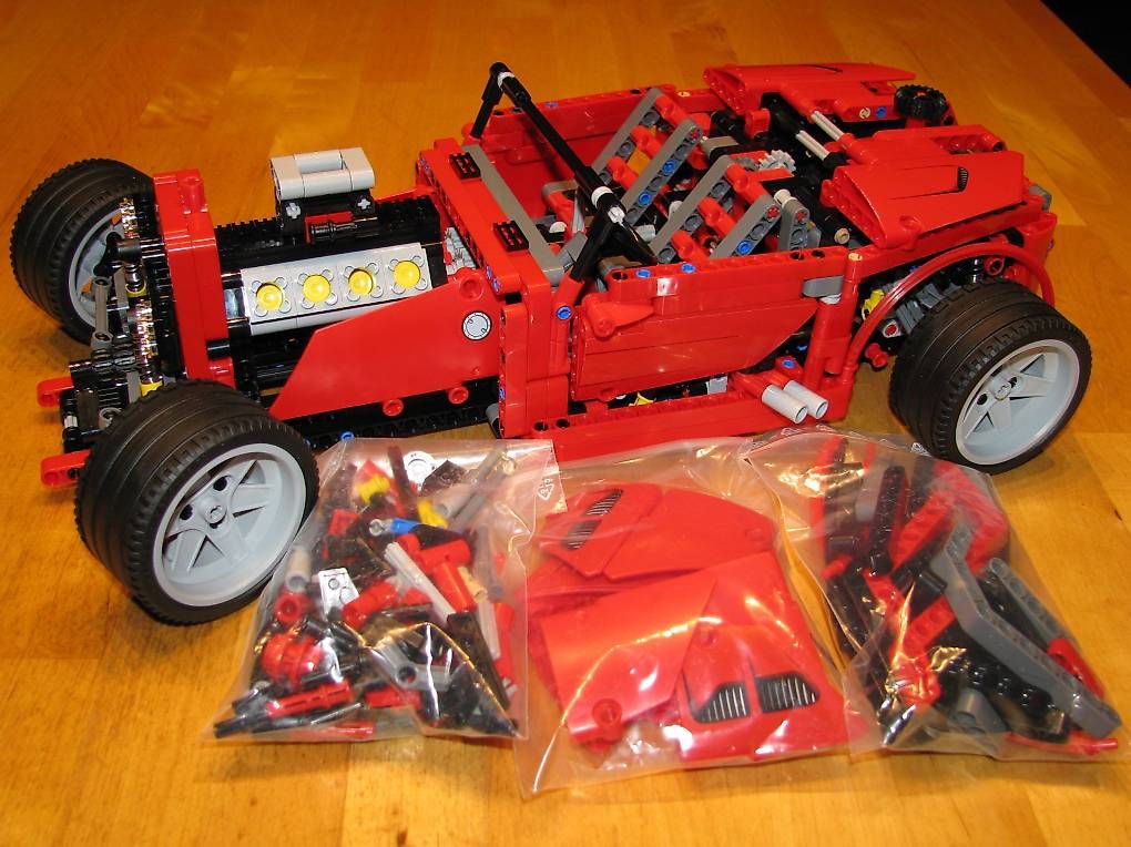 Lego Giocattoli: Lego Technik 8070 Supercar – Usato da Wangen b. Olten venduto da Binggeli4 3
