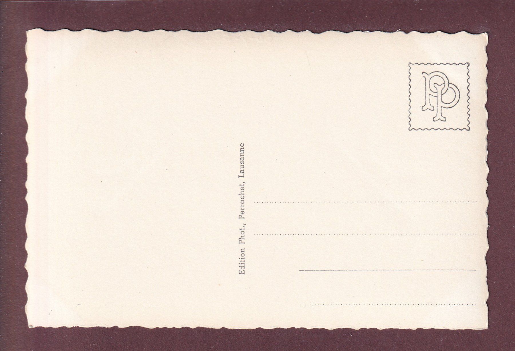 Cartoline postali: GSTAAD – Usato da Pully venduto da nicecards 1