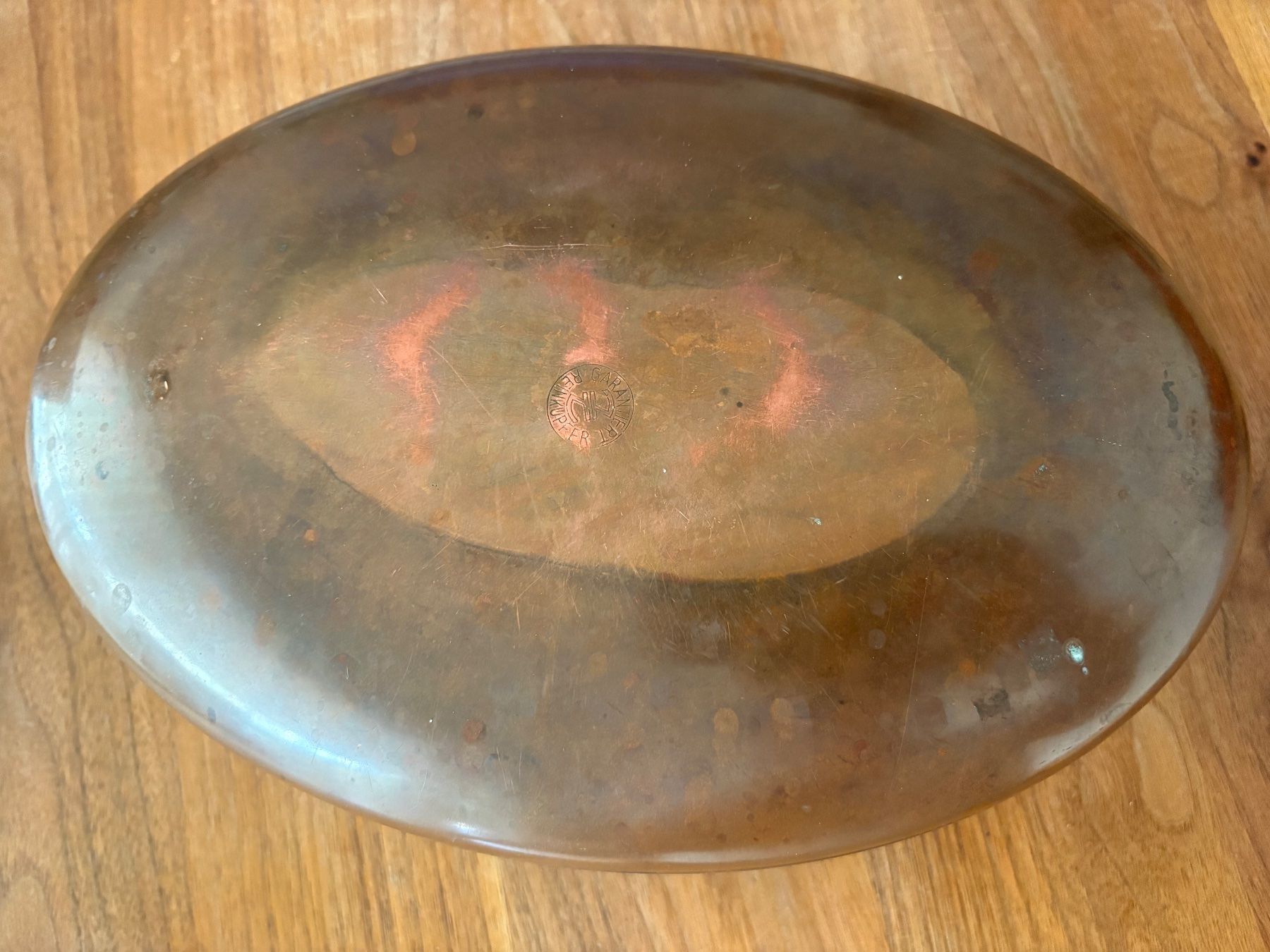 Altri elettrodomestici e apparecchi d’epoca: Wärmeflasche oval aus Kupfer – Usato da Wettingen venduto da 194073riner 4