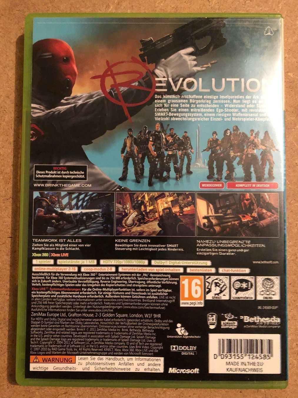 Spiele: Brink für Xbox 360 – Gebraucht aus Kestenholz von Mad18 1