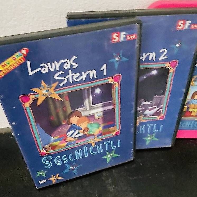 Tutti i DVDs: Lauras Stern DVD 1-4, ch-deutsch – Usato da Biel/Bienne venduto da Hamamlezi 3
