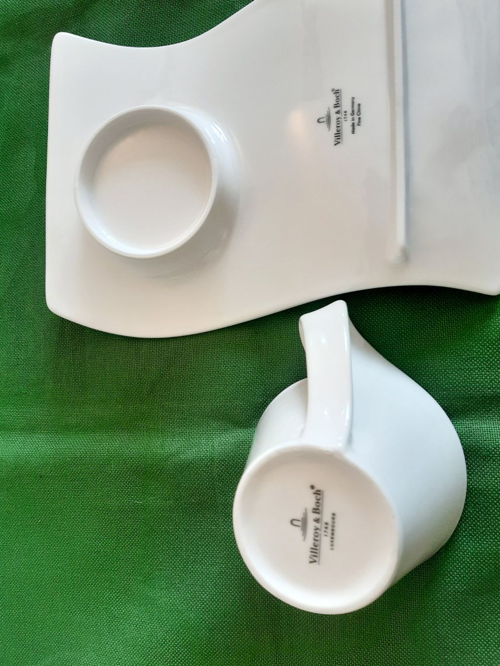 Villeroy & Boch Piatti: Design! 3 grosse "New Wave" Capuccino Sets , Villeroy & Boch – Usato da Basel venduto da RealManXXL 5