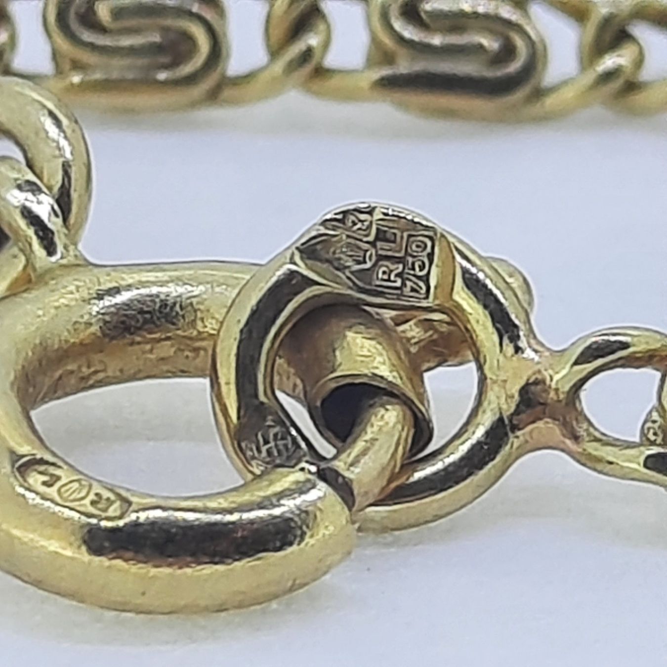 Colliers: Robuste Halskette in 750 Gelbgold – D'occasion à Unterägeri par Altgoldschmuck 6