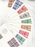 SBK 534 - 542 im 4er-Block FDC