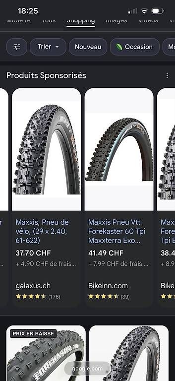 Ersatzteile: Pneu MAXXIS VTT / Vélo / eBike  – Gebraucht aus Yverdon-les-Bains von Fernando_Perez
