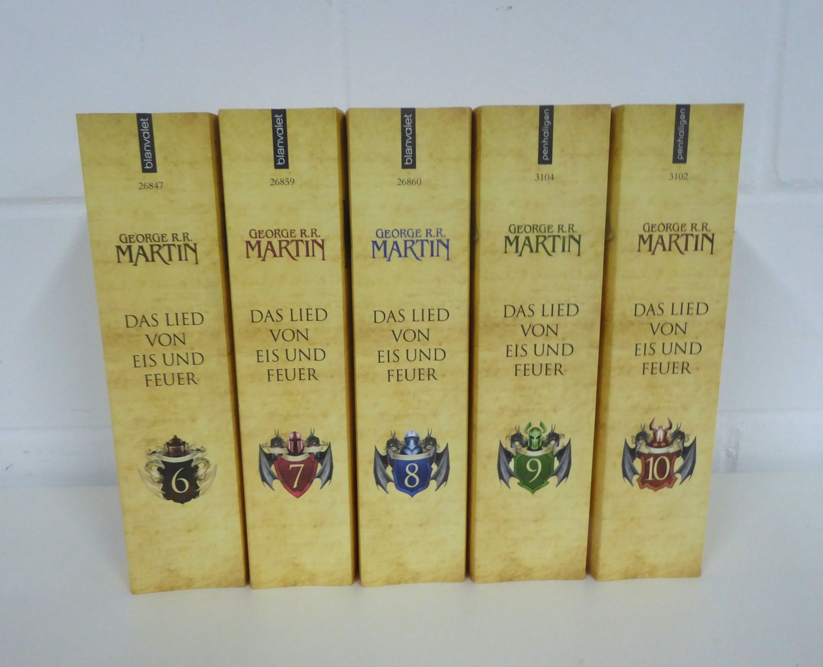 Libri: Das Lied von Eis und Feuer Buchreihe – Usato da Volketswil venduto da brockipfannenstil 1