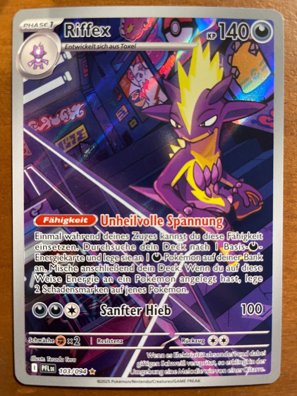 Pokémon Carte collezionabili: Pokemon Riffex (Versand gratis) – Nuovo (secondo la descrizione) da Chur venduto da Angerson
