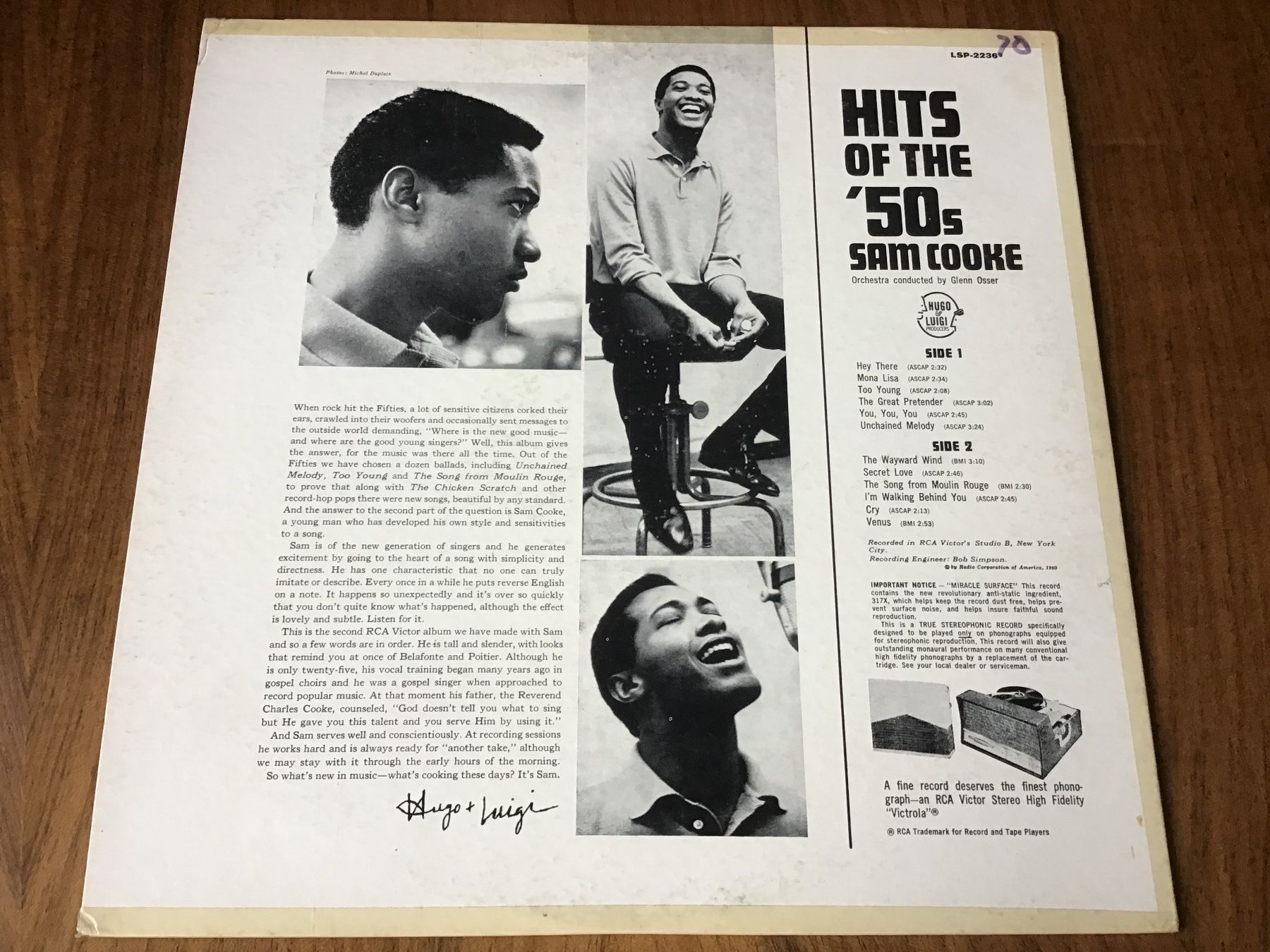 Dischi in vinile: Soul LP Sam Cooke – Usato da Fully venduto da Ruby97 1