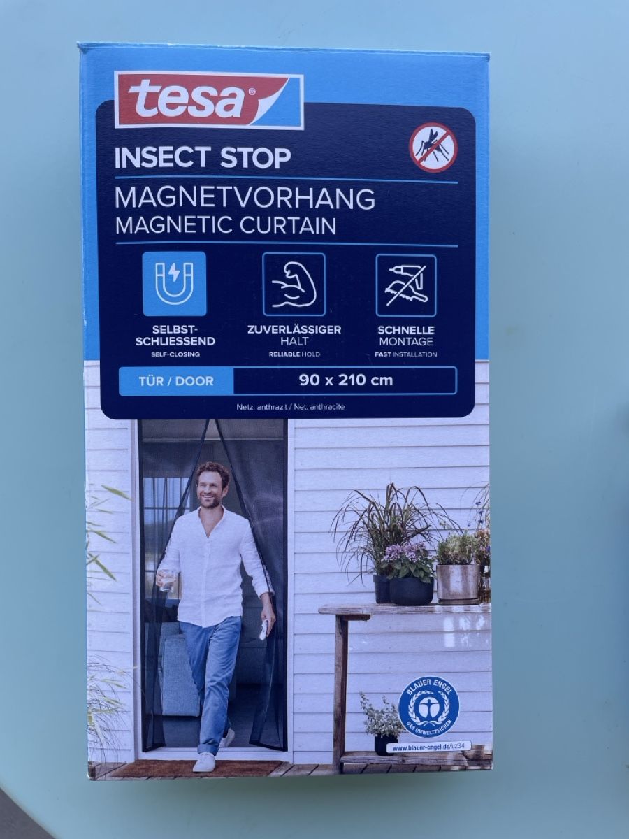 Vorhänge: Tesa insect stop Magnetvorhang 90x210 cm – Neu und originalverpackt aus Zürich von superzapphire